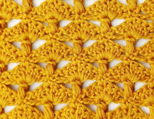 Crochet stitch tutorial: The squid stitch