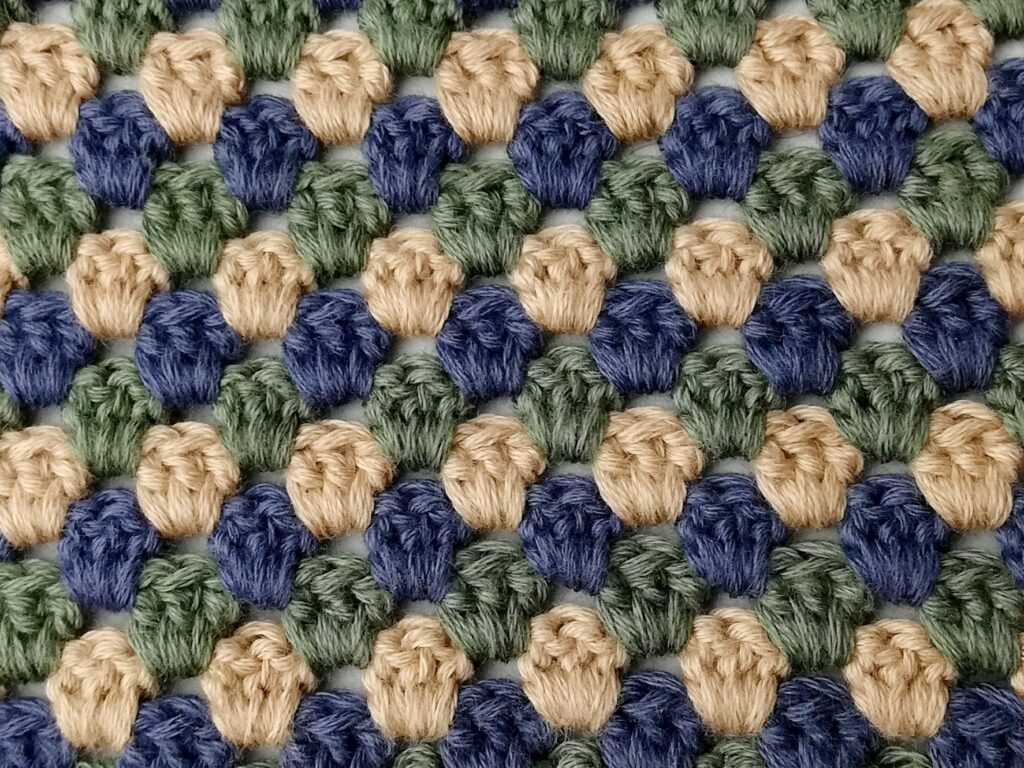 Crochet stitch tutorial: The granny stripe stitch