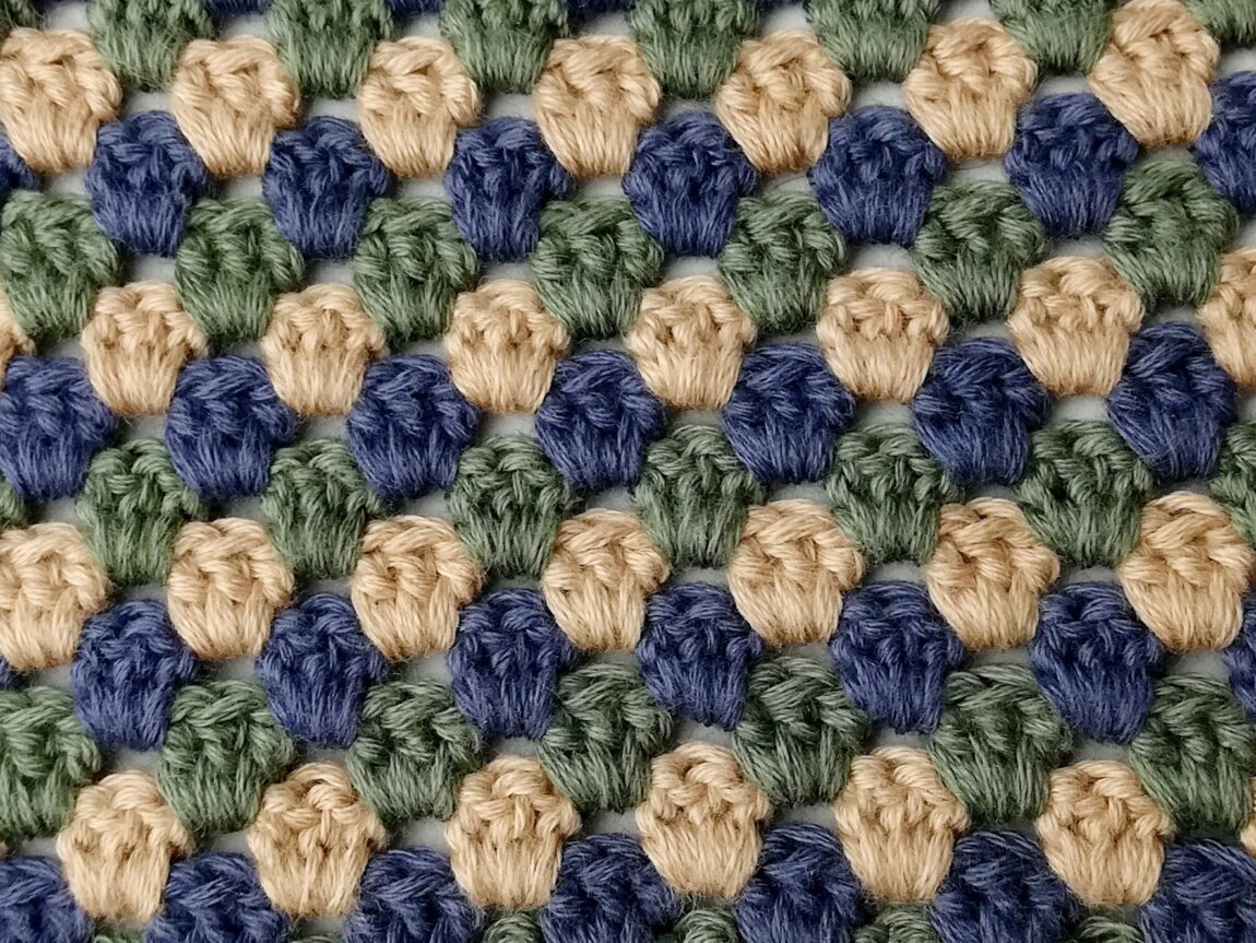 Crochet stitch tutorial: The granny stripe stitch