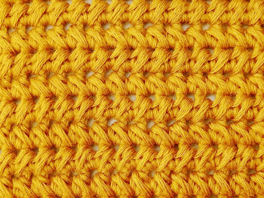 Crochet stitch tutorial: Paired half double crochet