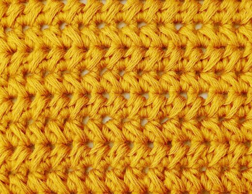 Crochet stitch tutorial: Paired half double crochet