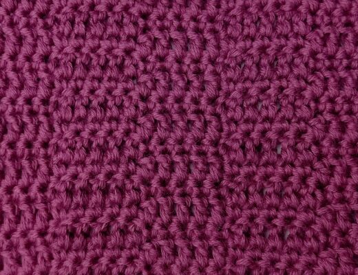 Crochet stitch tutorial: Wide checkers stitch