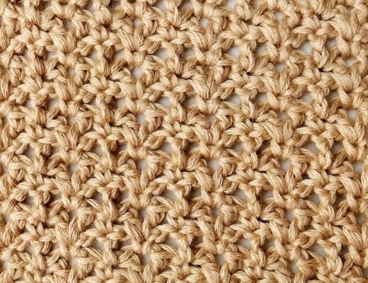 Crochet stitch tutorial: Blossom stitch
