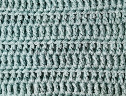 Crochet stitch tutorial: Half treble crochet