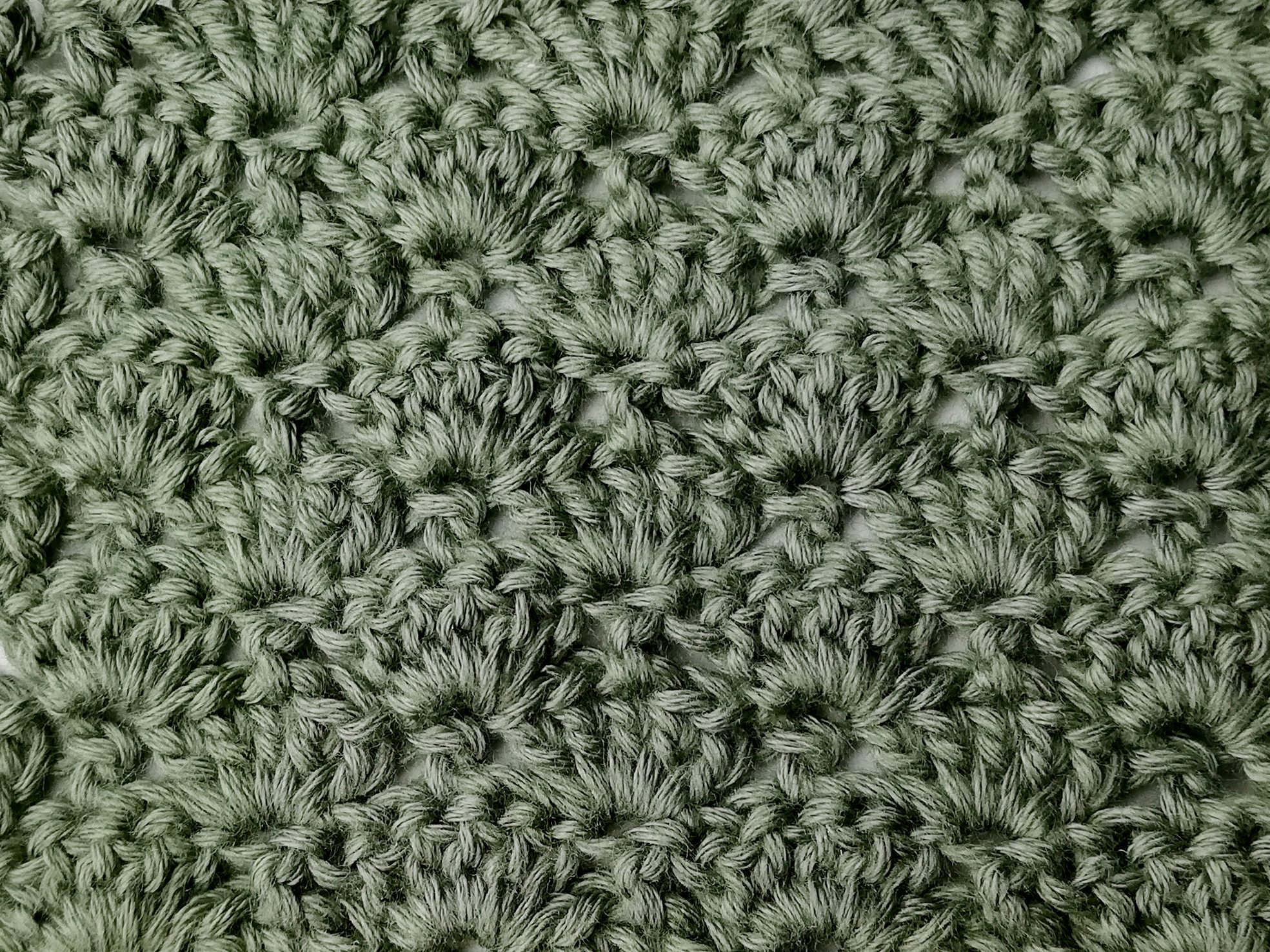 Crochet stitch tutorial: Simple uneven shell stitch