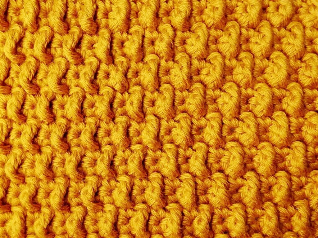 Crochet stitch tutorial: Textured granite stitch