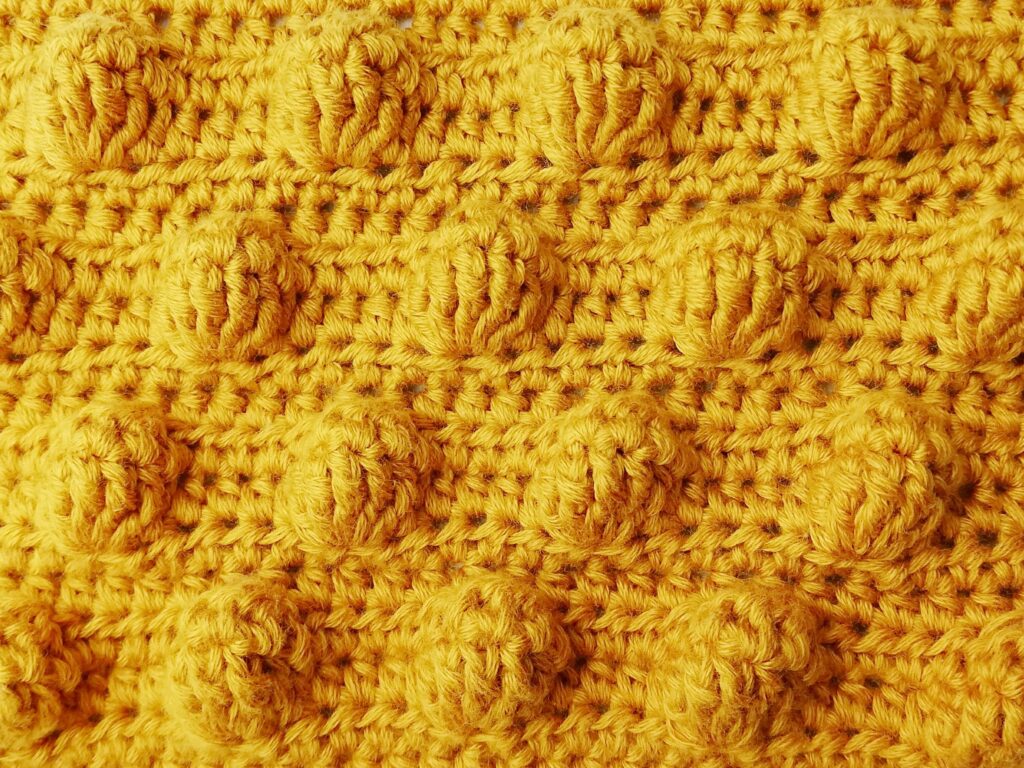 Crochet stitch tutorial: Chestnut stitch