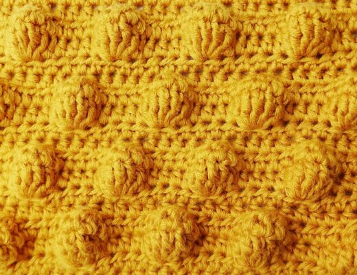Crochet stitch tutorial: Chestnut stitch