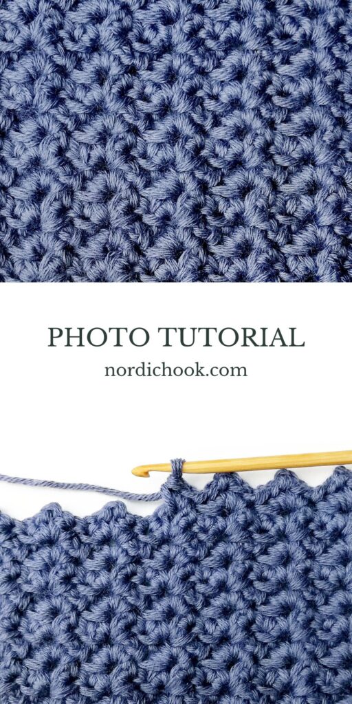 Crochet stitch tutorial: Sprig stitch