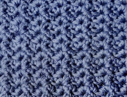 Crochet stitch tutorial: Sprig stitch