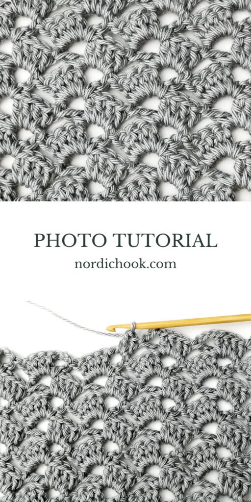 Crochet stitch tutorial: Drunken granny stitch