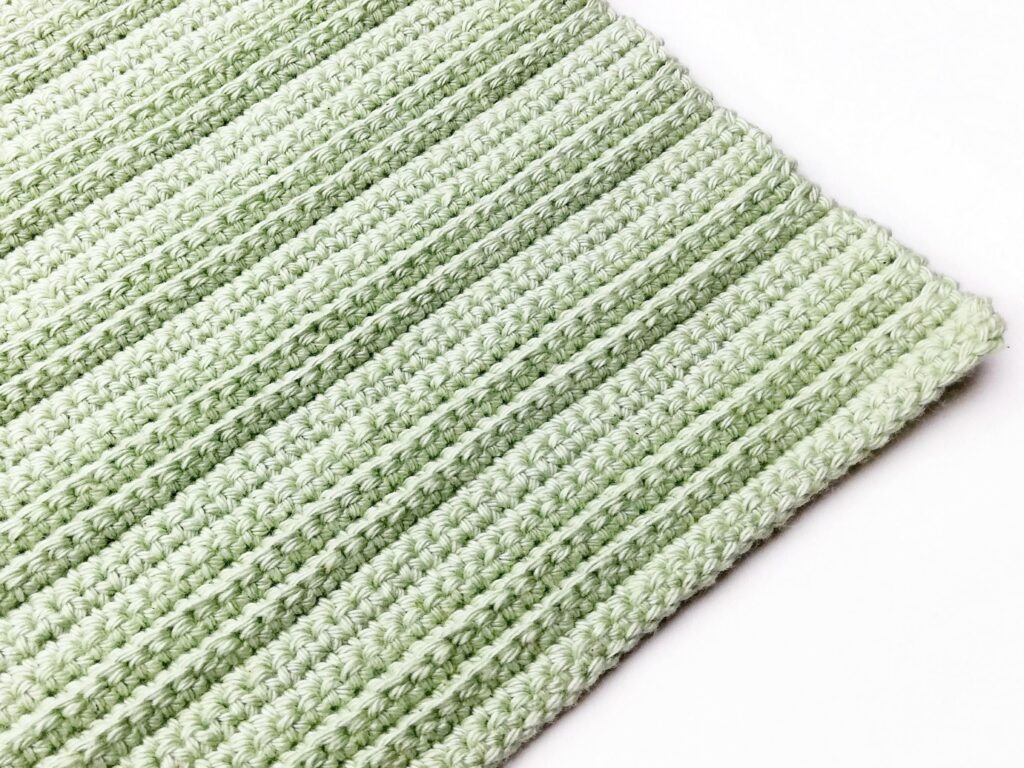 Free crochet pattern: Crochet dishcloth Betty