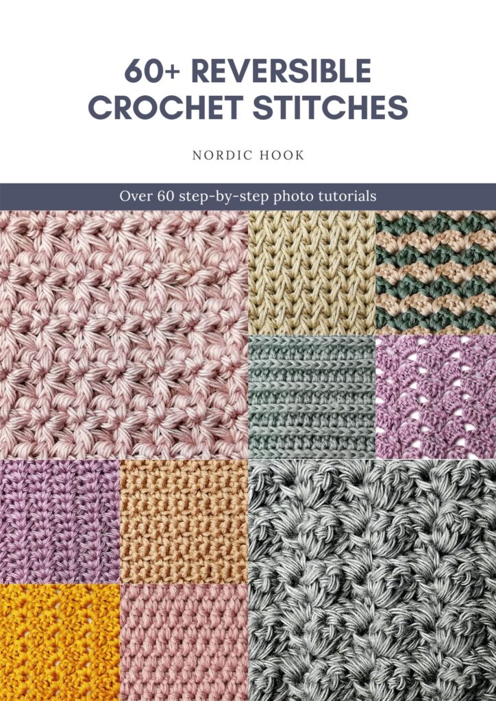 E-Book 60+ Reversible Crochet Stitches
