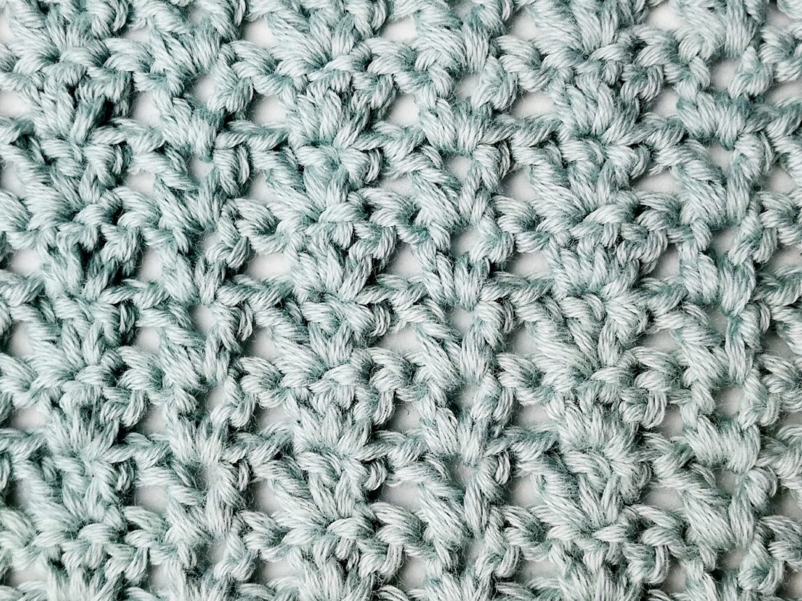 Crochet stitch tutorial: Three and two stitch