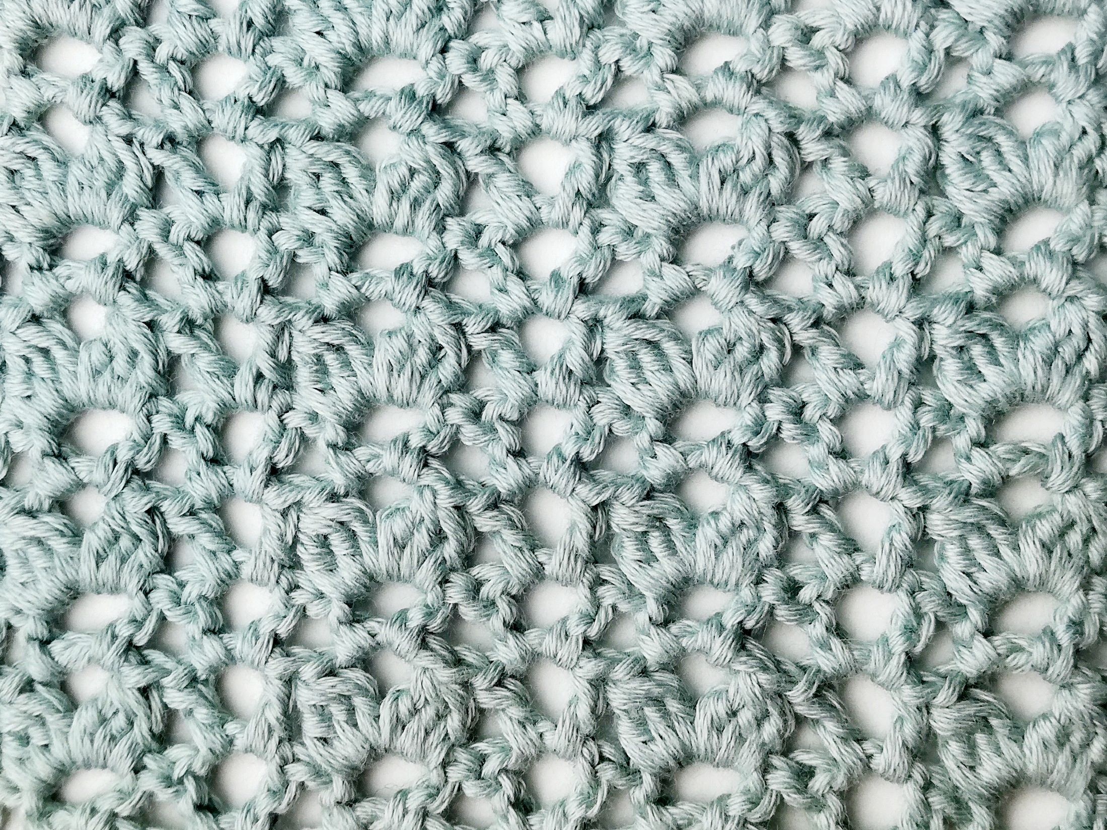 Crochet stitch step-by-step photo tutorial: Stacked V and cluster V stitch