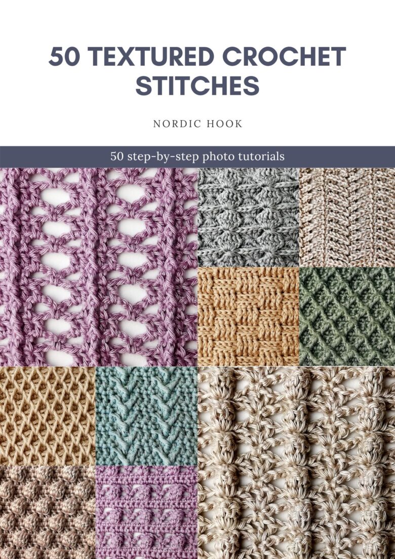 E-Book 50 Textured Crochet Stitches